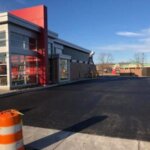 New Wendy’s. Whitehall Pa consist of 8 inches stone base 2 inches of binder 2 inches of topcoat for commercial asphalt paving jobs