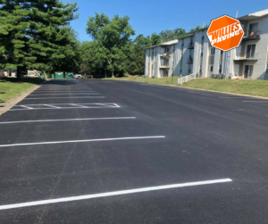 parking lot striping