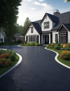 residential asphalt paving