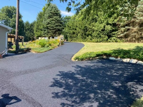 Can you put asphalt over dirt 