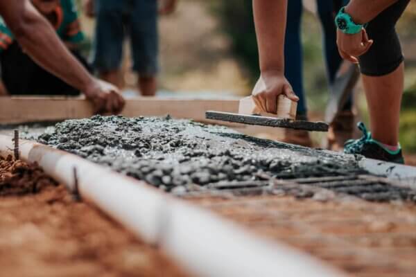 concrete paving