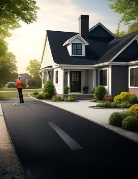 pave a driveway